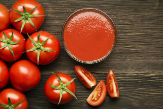 Tomatoes and tomato sauce